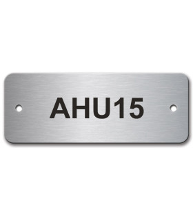 Stainless Steel Name Plate 65mm x25mm