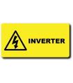 Danger INVERTER Label