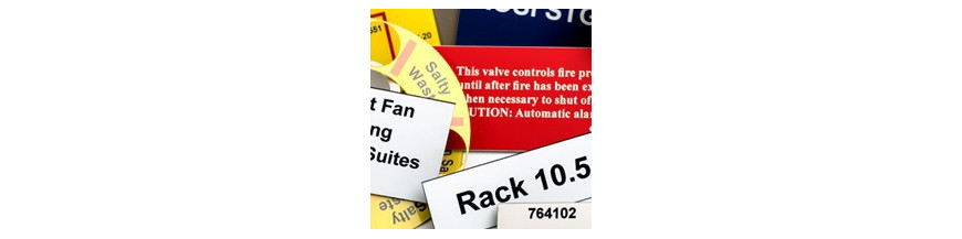 Engraved Traffolyte Plastic Tags, Labels, Plates & Boards