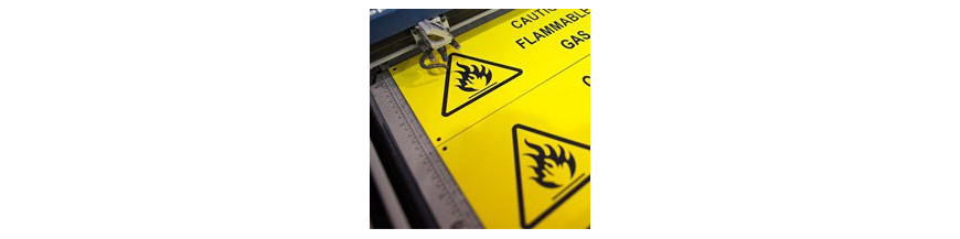 Engraved Traffolyte Electrical Safety Labels - Traffolyte Rigid Plastic Electrical Safety Labels